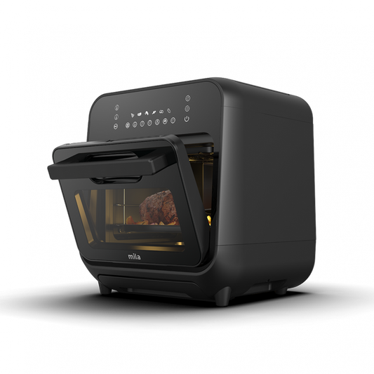 15L steam air fryer with touch control