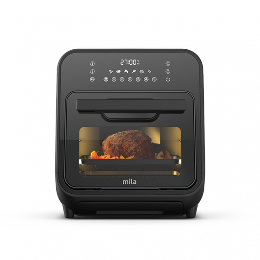 15L steam air fryer with touch control